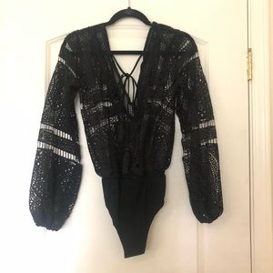 Sexy Lace Body Suit